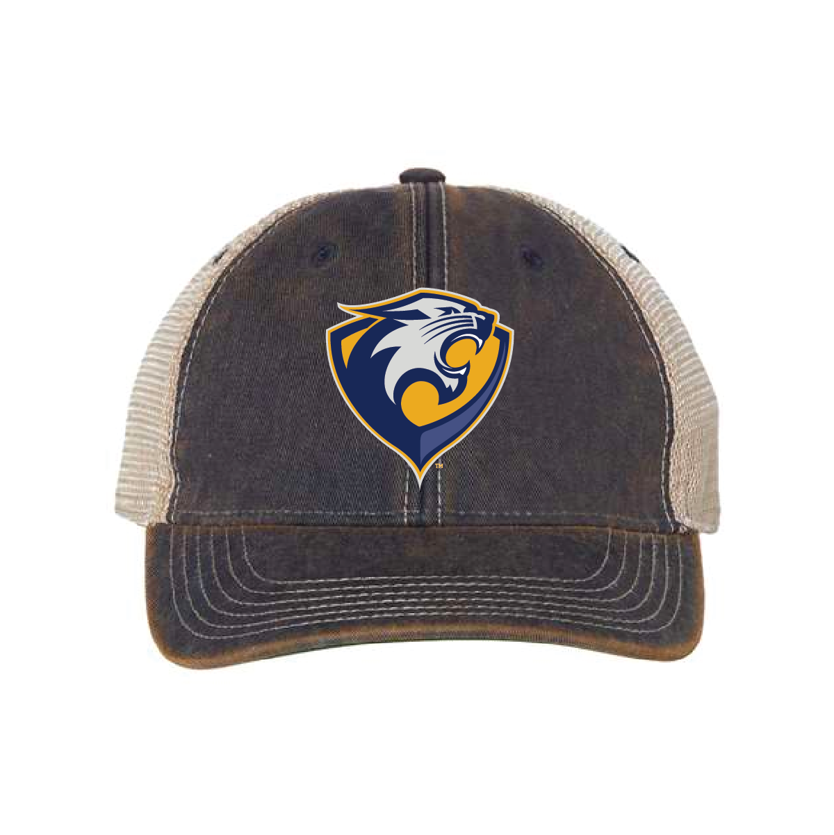 River Falls Retail Online Legacy Old Favorite Trucker Navy/Khaki with Patch