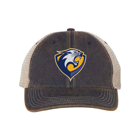 River Falls Retail Online Legacy Old Favorite Trucker Navy/Khaki with Patch