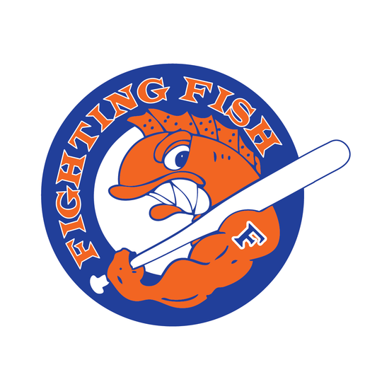 River Falls Retail Fighting Fish Sticker