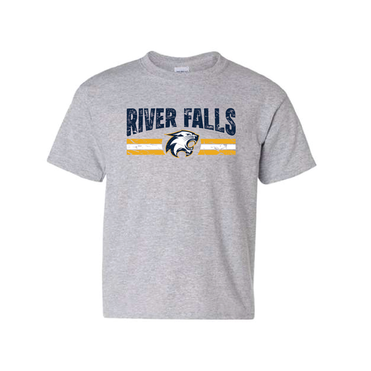 River Falls Retail Online Youth Gildan Heavy Cotton T-Shirt 80