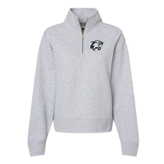 River Falls Retail Online Women's Sueded Fleece Quarter-Zip Sweatshirt - MV Sport