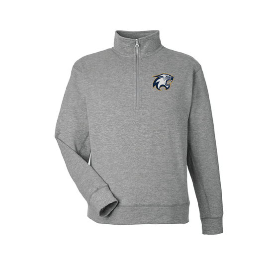 River Falls Retail Online Electric Fleece 1/4 Zip - Grey