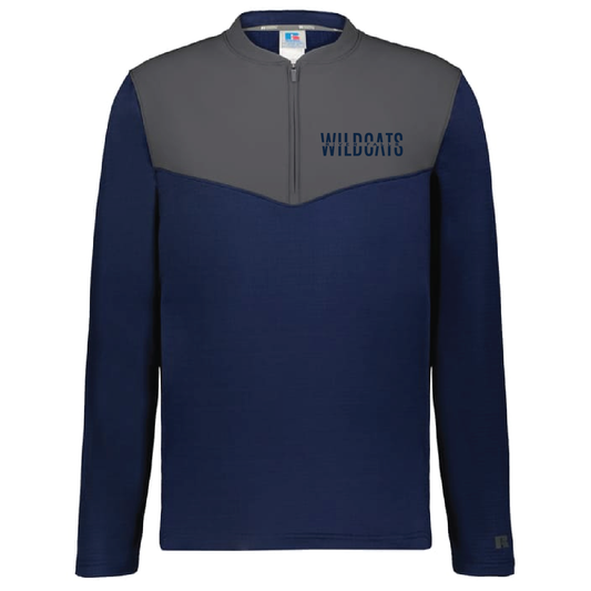 River Falls Retail Online SIDELINE GRID 1/4 ZIP PULLOVER