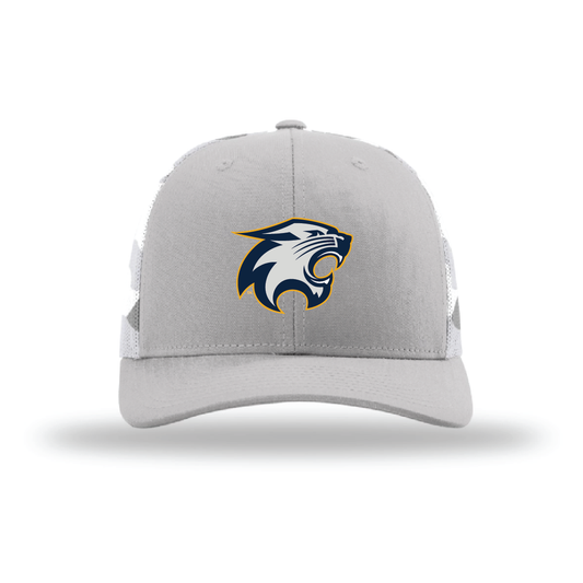 River Falls Retail Online Richardson 112 Printed Mesh Trucker- Silver Grey/Camo