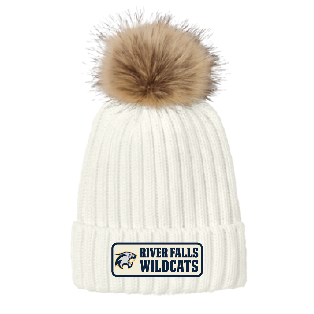 River Falls Retail Online Port Authority® Faux Fur Pom Beanie