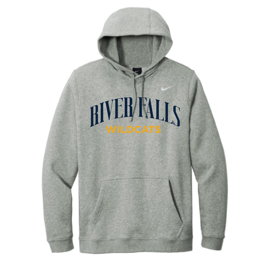 River Falls Retail Online Nike Club Fleece Embroidered Sweatshirt - Design 76