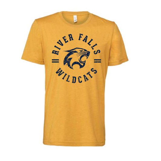 River Falls Retail Online Youth Bella Canvas Tee - Heather Mustard