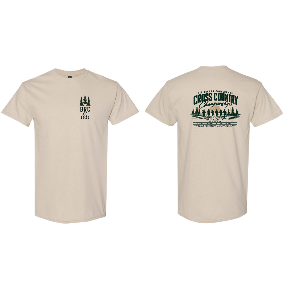 RF Cross Country BRC Championship Short Sleeve T-shirt
