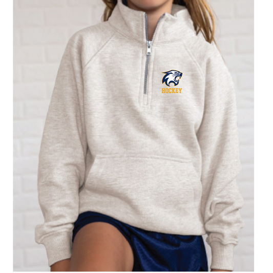 RFYHA Enza Youth and Ladies Boxy Half Zip Fleece