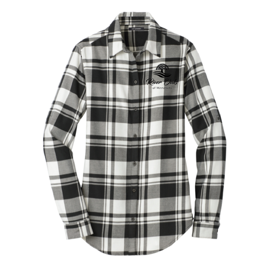 River Oaks Port Authority Plaid Flannel Tunic- Men's and Women's