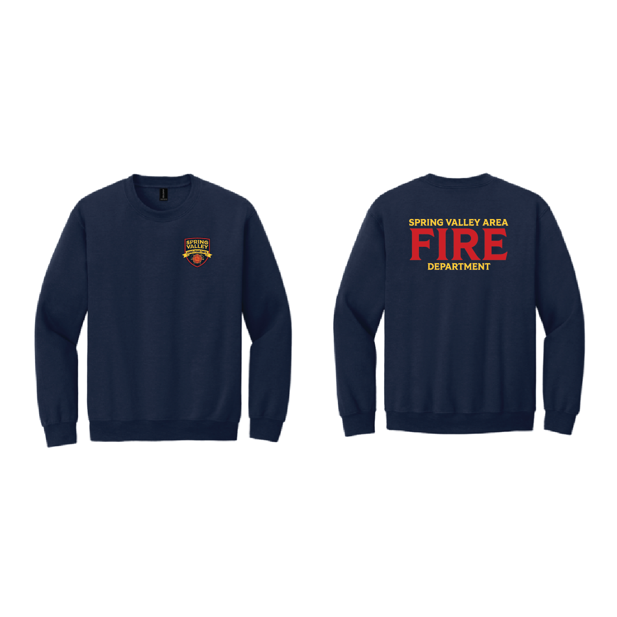 SVAFD Gildan Heavy Blend Crewneck Sweatshirt