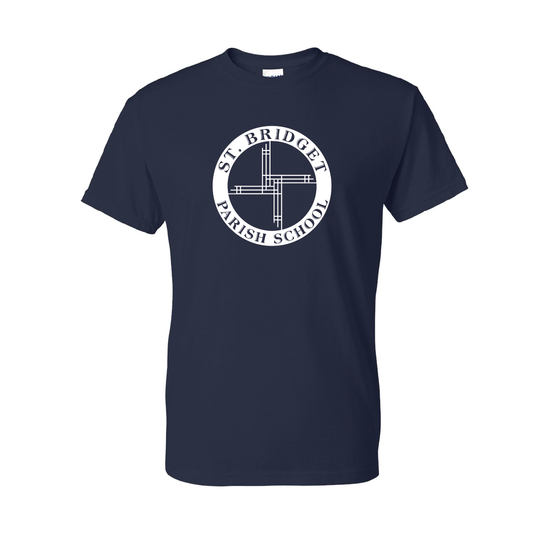 River Falls Retail Online St. Bridget Short Sleeve T-shirt - Navy
