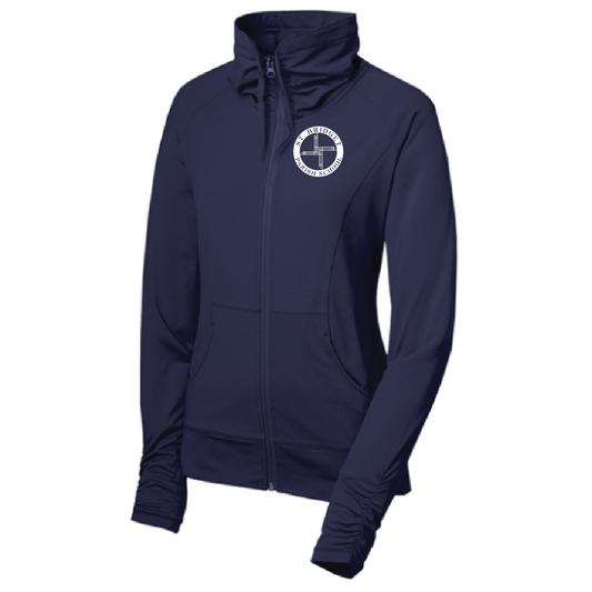 St. Bridget Online Sport-Tek® Women's Sport-Wick® Stretch Full-Zip Jacket