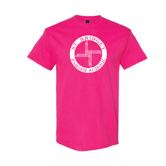St. Bridget Online Short Sleeve T-shirt - Pink MS Only