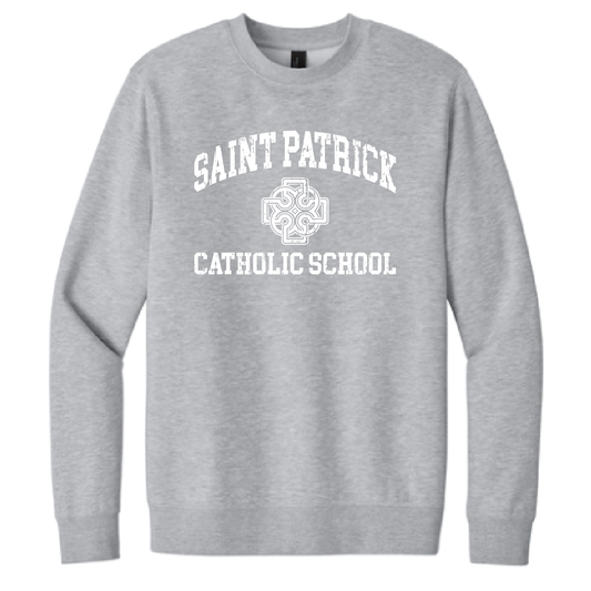 Saint Patrick School Crewneck Sweatshirt- Adult and Youth