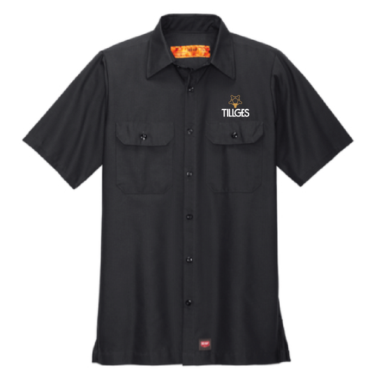 Tillges Red Kap® Short Sleeve Solid Ripstop Shirt