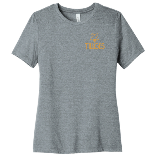 Tillges Women’s Relaxed Fit Heather CVC Tee