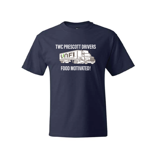 UNFI Hanes Beefy Short Sleeve - Navy