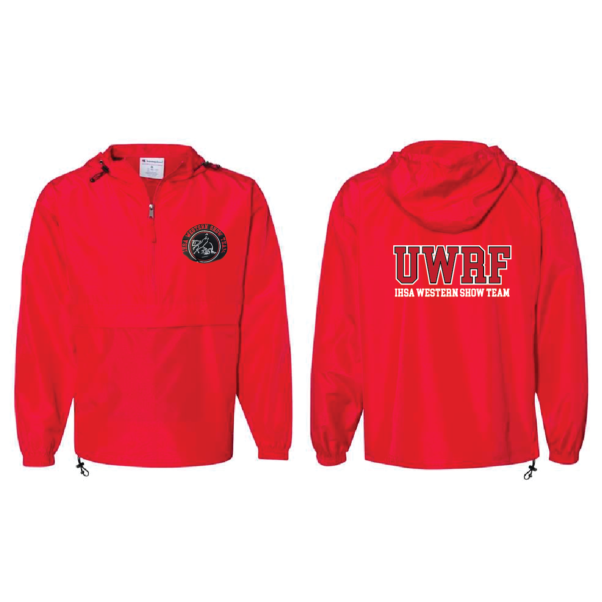 UWRF IHSA Western Champion - Packable Quarter-Zip Jacket