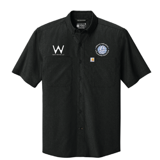 Welman Carhartt Force Sun Defender Short Sleeve Shirt with Embroidery