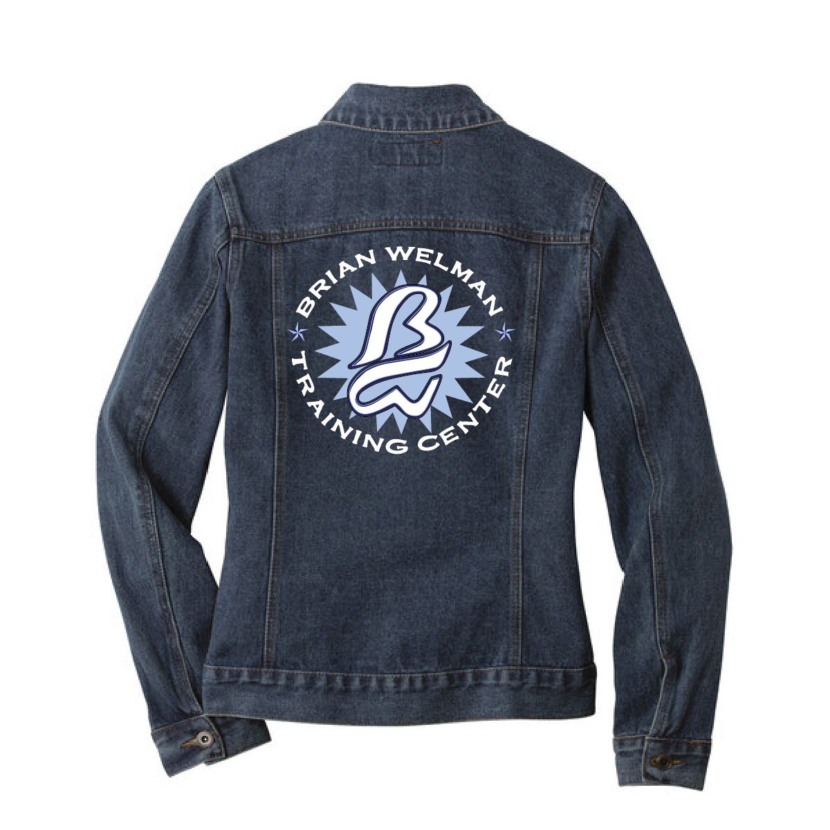 Welman Port Authority Women's Denim Jacket with Embroidery
