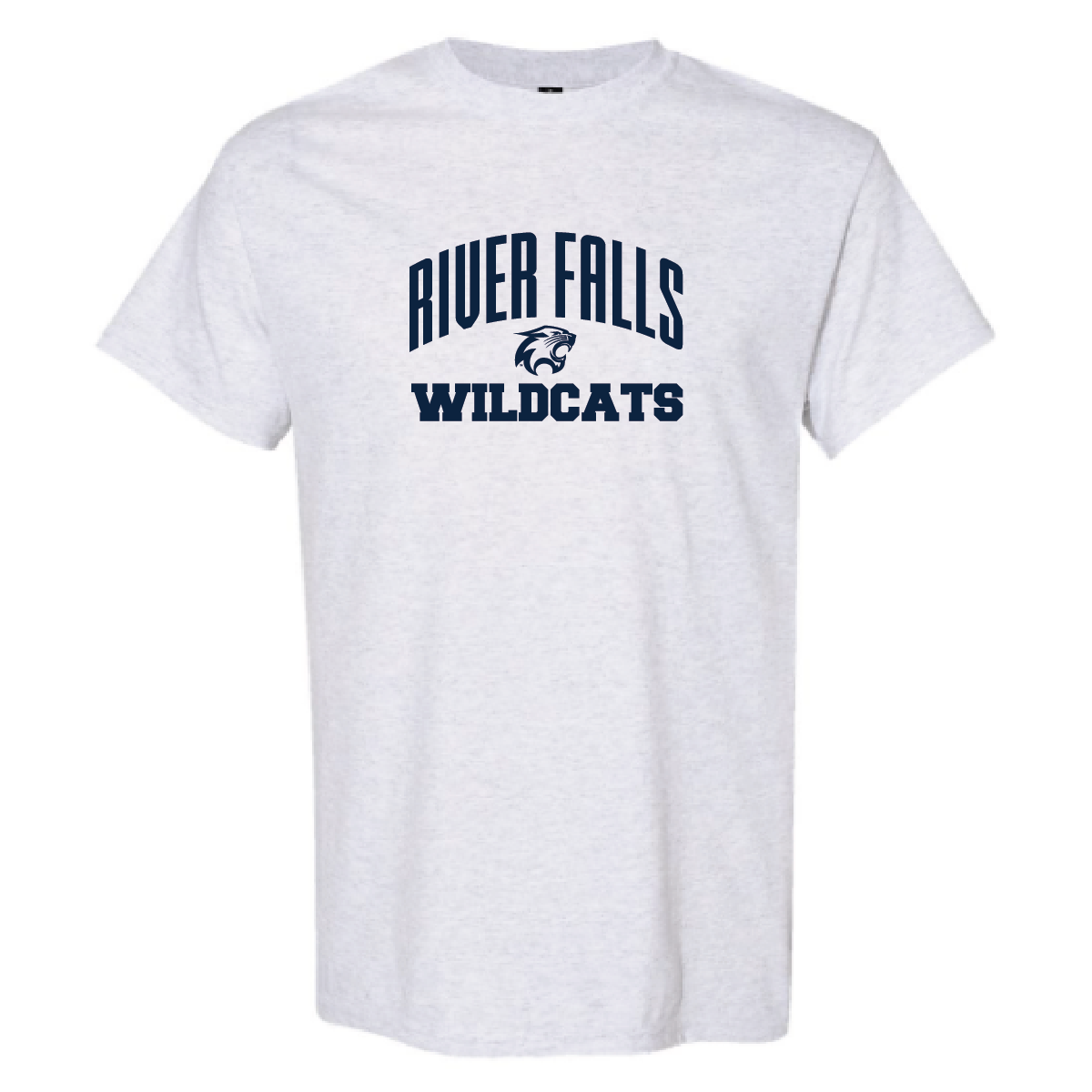 River Falls Retail Online Gildan T-shirt - Ash