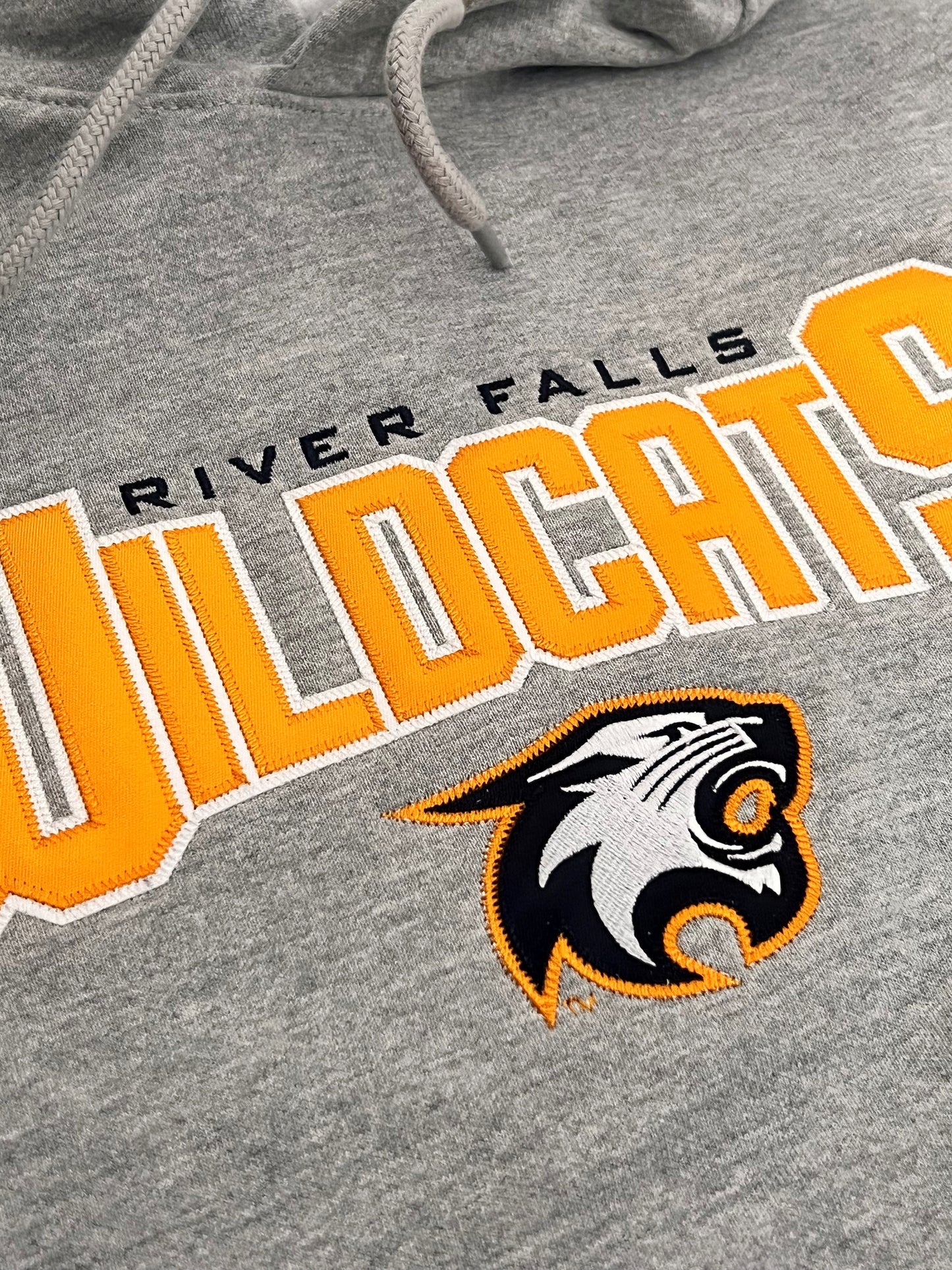 River Falls Retail Online Carhartt Midweight Hooded Logo Sweatshirt - Heather Grey