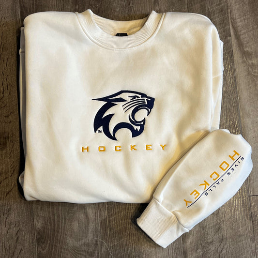 RFYHA District V.I.T. Heavyweight Fleece Crew - Embroidered Logo