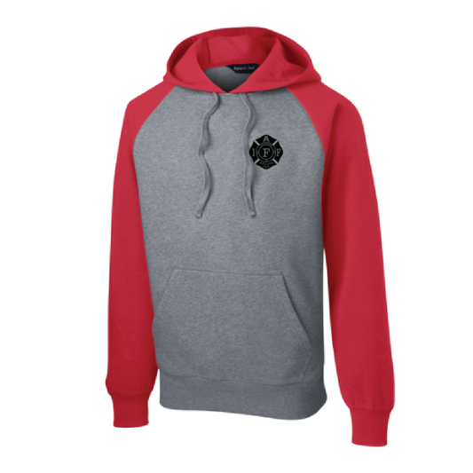MSP Airport Sport Tek Raglan Colorback Pullover Hooded Sweatshirt