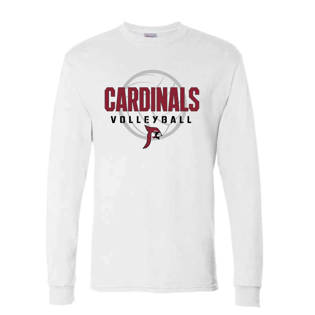 Prescott Volleyball Hanes Unisex Essential Long Sleeve with Print