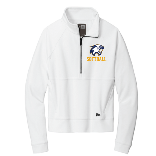 RF HS Softball Women's New Era 1/2 Zip