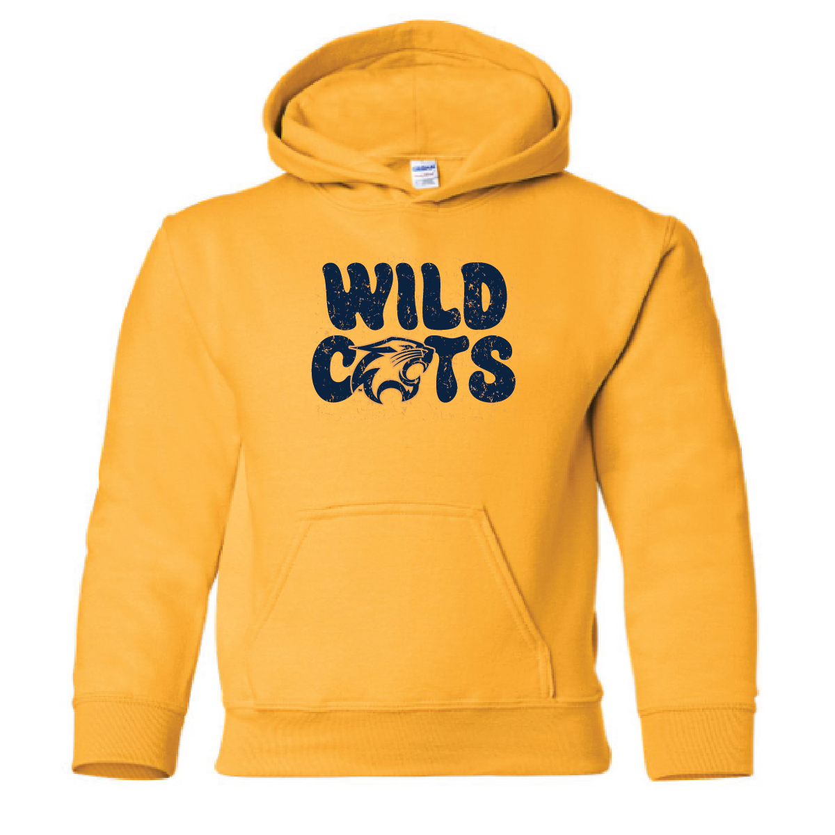 River Falls Retail Online Youth Wildcat Hoodie - Design 65