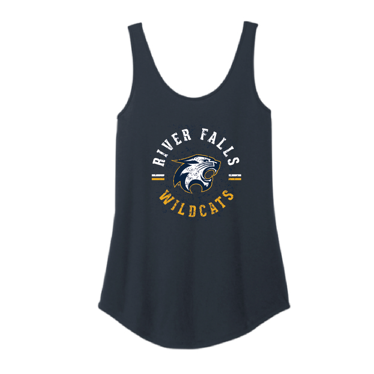 River Falls Retail Online District Women's Perfect Tri Relaxed Tank