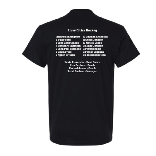 River Cities Hockey State Bound 2026 T-shirt