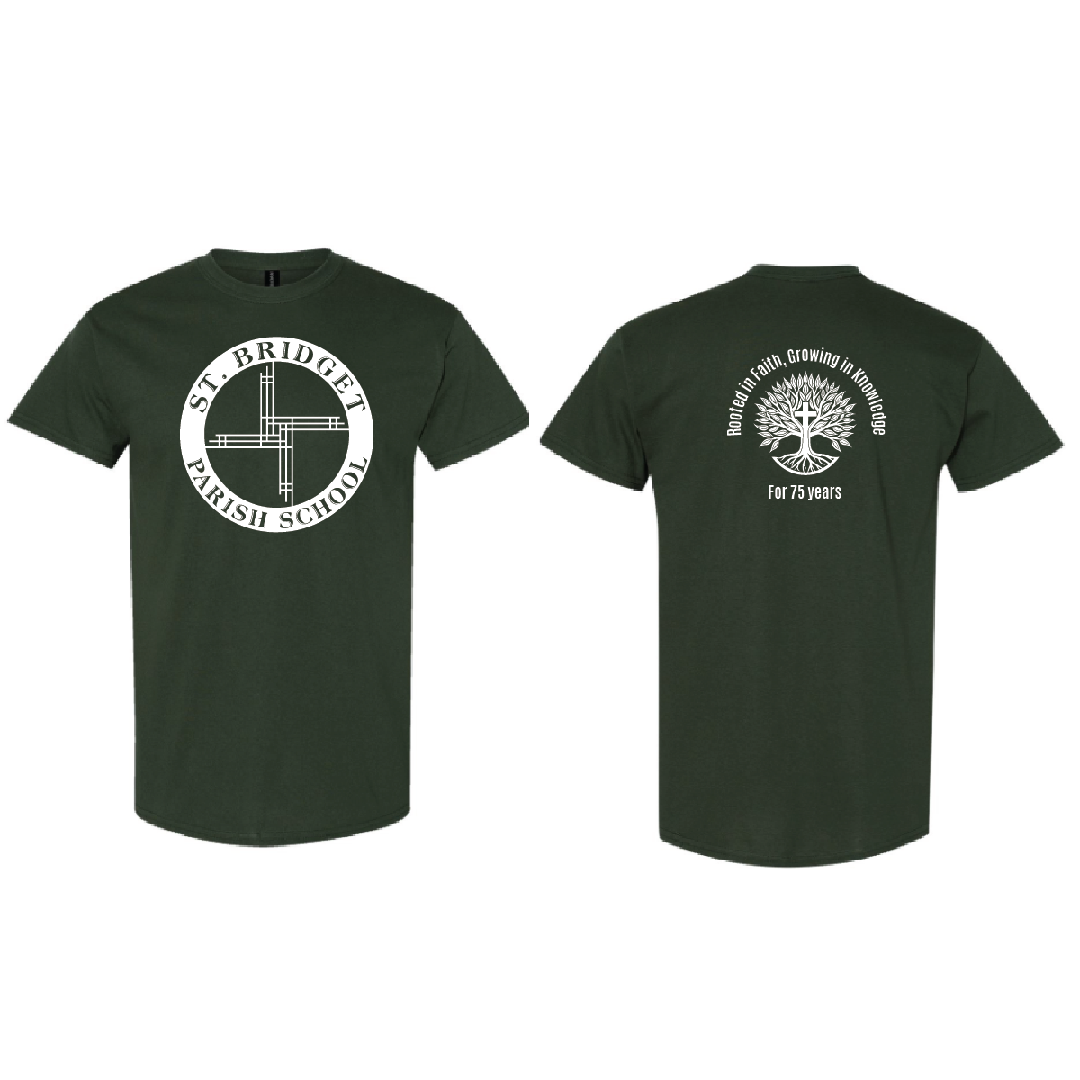 St. B 75 Anniversary Gildan Heavy Cotton T-Shirt
