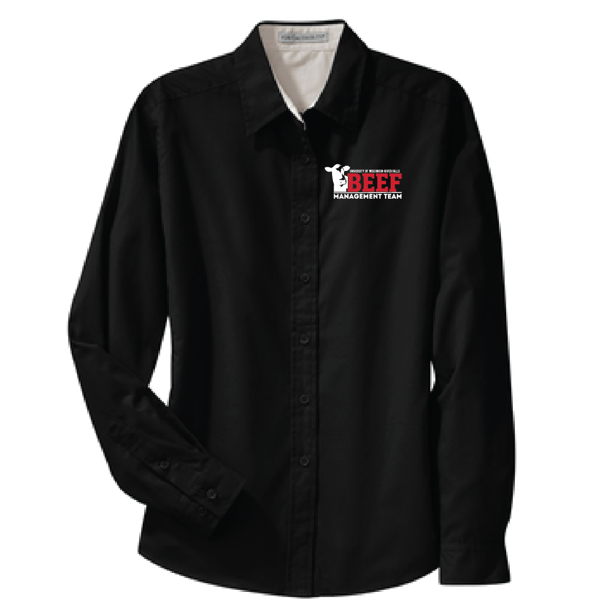 UWRF Beef Management Port Authority® Long Sleeve Easy Care Shirt