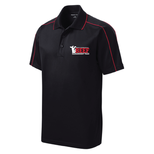 UWRF Beef Management Sport-Tek® Micropique Sport-Wick® Piped Polo