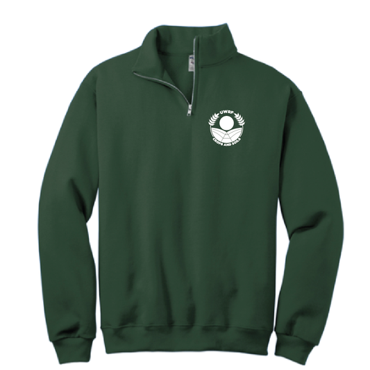 UWRF Crops & Soils Jerzees Unisex NuBlend Cadet Collar 1/4 Zip