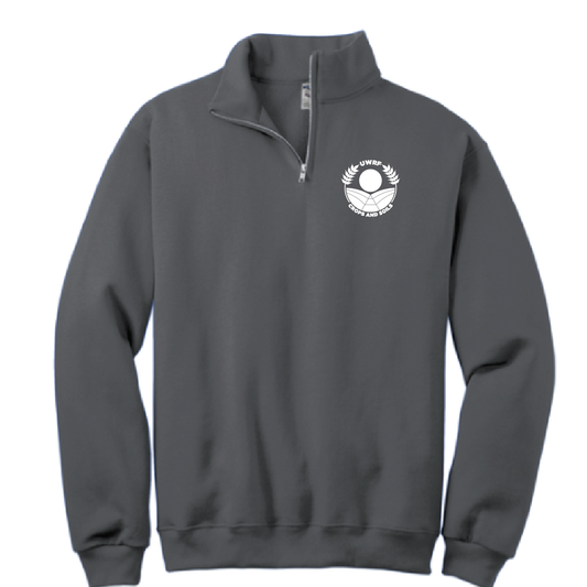 UWRF Crops & Soils Jerzees Unisex NuBlend Cadet Collar 1/4 Zip