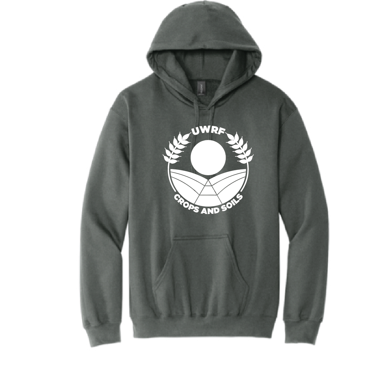 UWRF Crops & Soils Gildan Softstyle Midweight Pullover Hooded Sweatshirt
