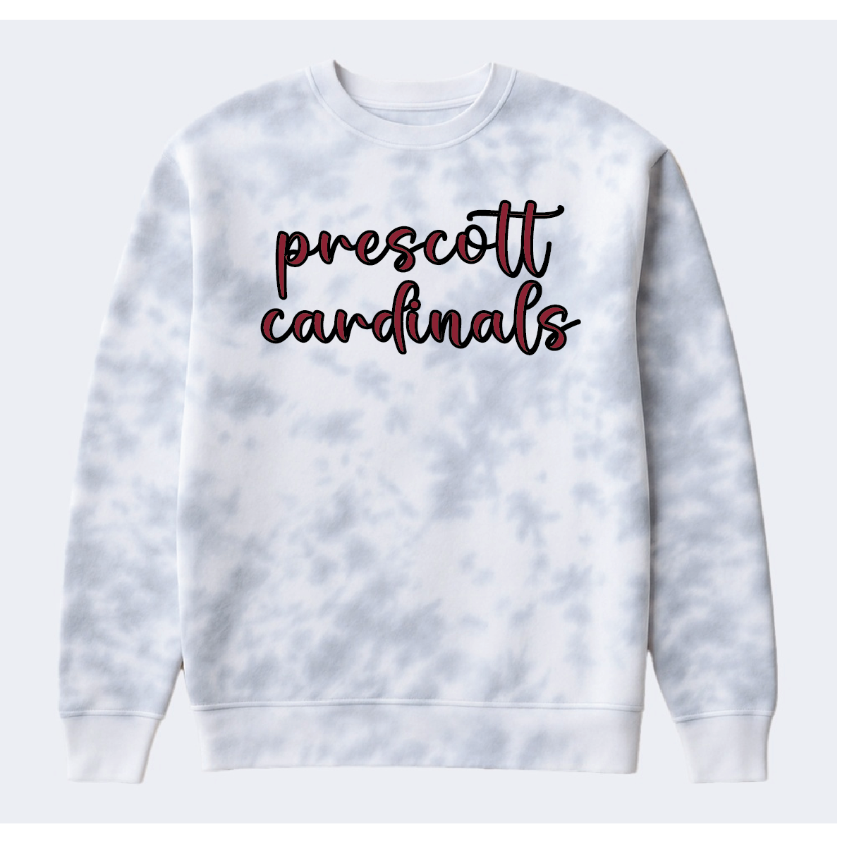 Prescott Retail Online Enza Youth Tie Dye Fleece Crew