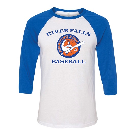 Fighting Fish 3/4 Sleeve Shirt
