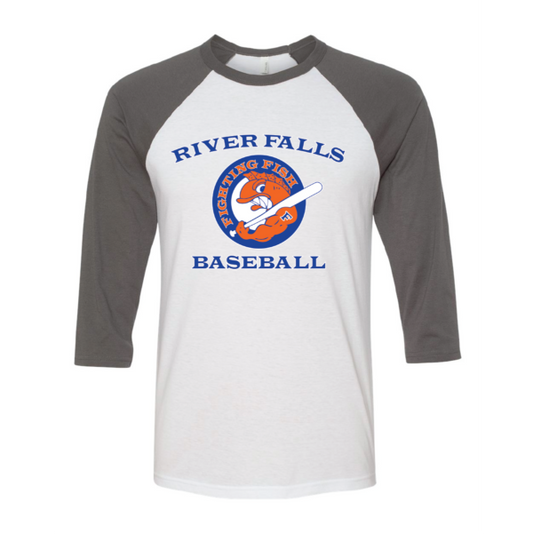 Fighting Fish 3/4 Sleeve Shirt