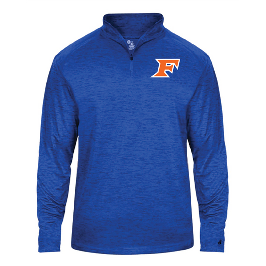 Fighting Fish Light Weight Poly 1/4 Zip - Youth and Adult