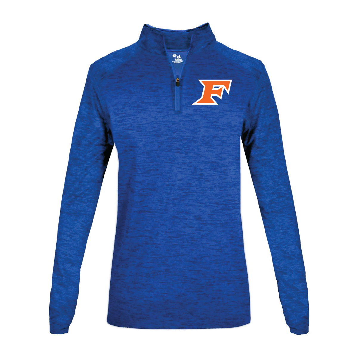 Fighting Fish Ladies Light Weight Poly 1/4 Zip
