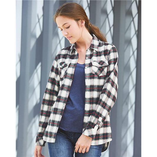 TCLAD Burnside - Women's Yarn-Dyed Long Sleeve Flannel Shirt