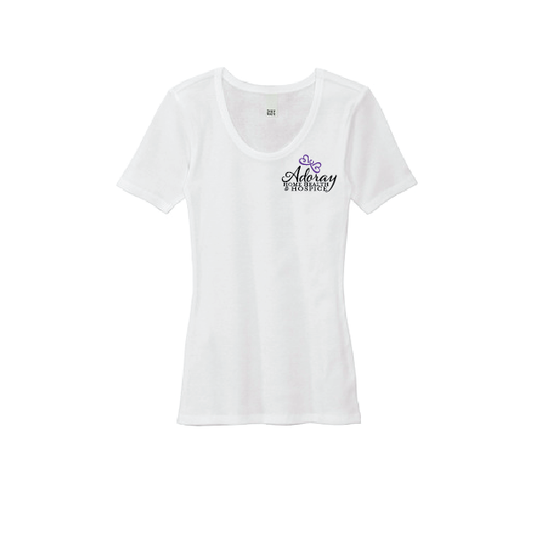 Adoray District® Women’s V.I.T.™ Rib Scoop Neck Tee