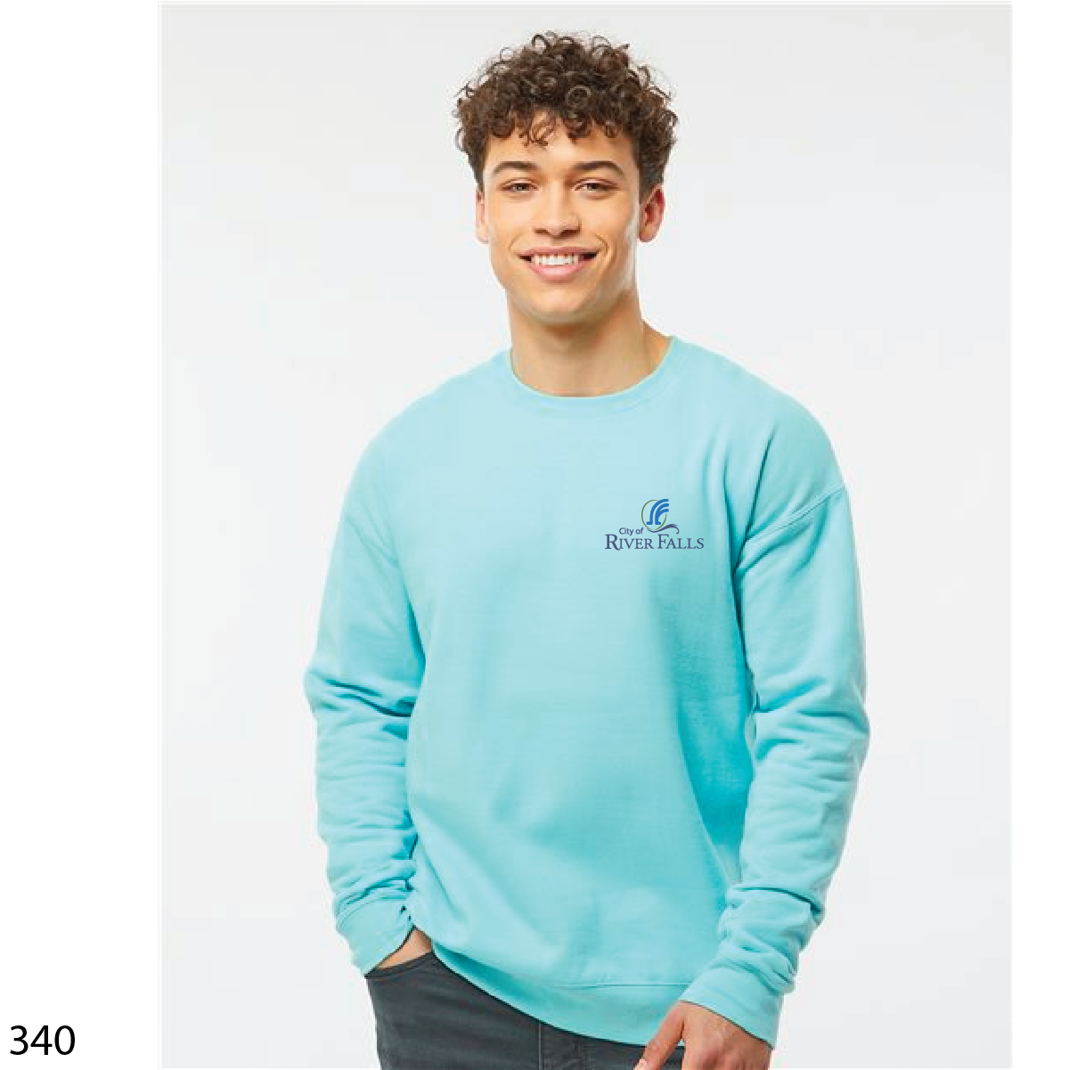 City of RF Tultex Unisex Fleece Crewneck Sweatshirt