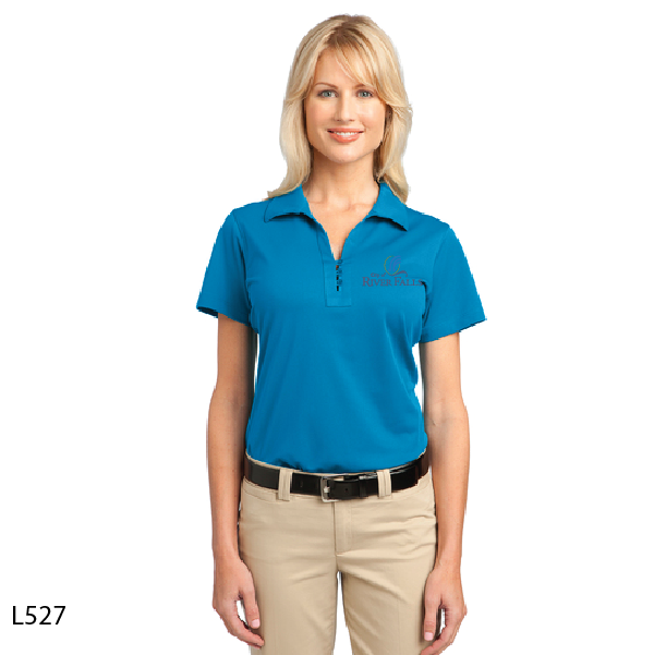 City Of RF Port Authority Ladies Tech Pique Polo River City Stitch