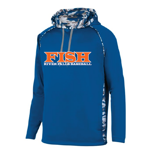 Fighting Fish Mod Camo Poly Hoodie